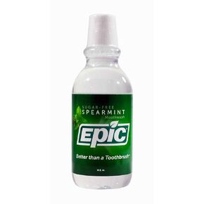 Epic Xyitol Spearmint Flavored Mouthwash, 16 Fl Oz (Pack of 2)2
