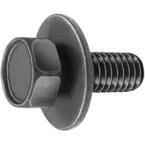50 M6-1.0 X 16mm Hex Head Sems Body Bolts For GM 11508930