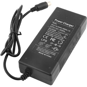 Haofy Electric Scooter Charger, 42V 2A Scooter Battery Charger Adapter for 36V Scooter Ebike Lithium Battery (US regulations (25A,220V·))