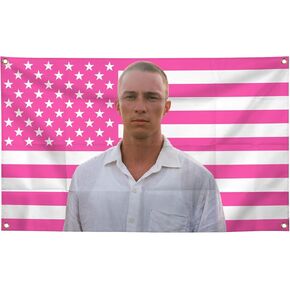 Generic DREW Funny Meme Flag 3 * 5 Feet Hippie Hanging Tapestries Wall Hanging Art Decoration for Living Room Bedroom, pink in Saudi Arabia