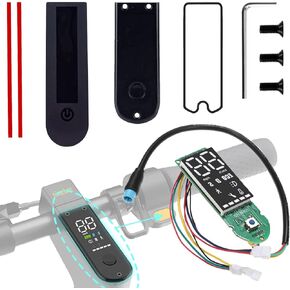 Max G30P Dashboard Circuit Board with Waterproof Cover/Controller Control Board Fit for Original Segway Ninebot Max G30P Electric Scooter