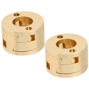 2 Pack Oldham Coupling Couplers Compatible with VzBot/BLV/and Other 3D Printer Z axis T8 Lead Screw Hotbed