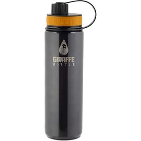 24oz Stainless Steel Drinking Bottle with Insulated and Direct-Drink Lids, Burnt Orange