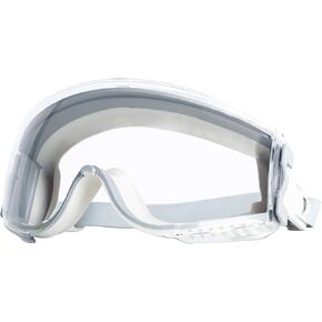 Honeywell Uvex Ademco Stealth Safety Goggles with Clear HydroShield Anti-Fog Lens, Grey Body & Neoprene Headband (S3960HS)