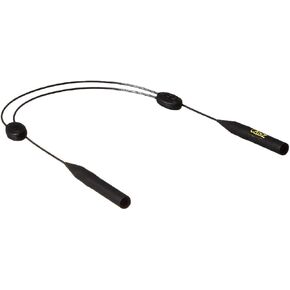 Cablz Skinnyz Original Eyewear Retainer | Black Stainless Cable Eyewear Retainer Strap | 14 inch - Extra Small End