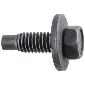 50 Hex Head SEMS Body Bolts with Dog Point 3/8-16 X 1-3/16 - Black