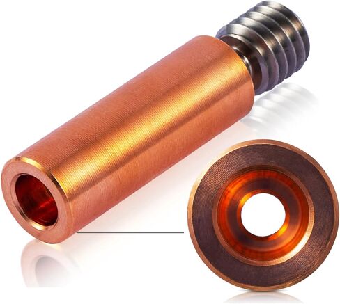 2-Pack Bimetal CR6 SE Heatbreak, High Temperature All Metal Titanium + Copper Throat Tube for Creality CR-6 SE/Max/CR-5 PRO 3D Printer Hot End Parts in Saudi Arabia