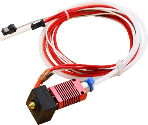 Creality Ender 5/Ender 5 Pro 3D Printer Extruder Assembled MK8 Hot End Kit with Aluminum Heating Block Silicone Hotend Sock 24V in Saudi Arabia
