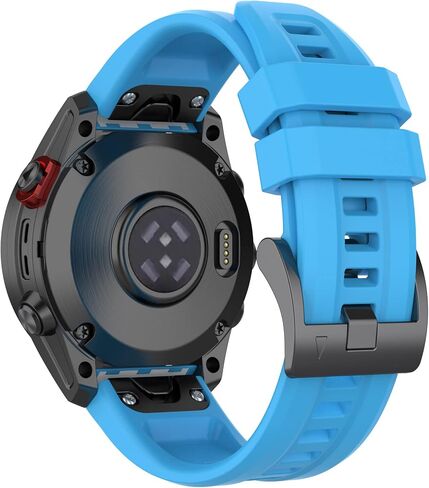 تناسب Garmin Quatix 7 Pro Bands، Forerunner 965 955 945 من السيليكون لأساور المعصم البديلة لـ Garmin Epix Pro 47 مم/Fenix ​​7/6/5/EPIX gen 2/غريزة 2/Approach S62 in Kuwait
