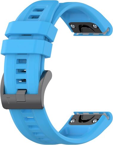تناسب Garmin Quatix 7 Pro Bands، Forerunner 965 955 945 من السيليكون لأساور المعصم البديلة لـ Garmin Epix Pro 47 مم/Fenix ​​7/6/5/EPIX gen 2/غريزة 2/Approach S62 in Kuwait