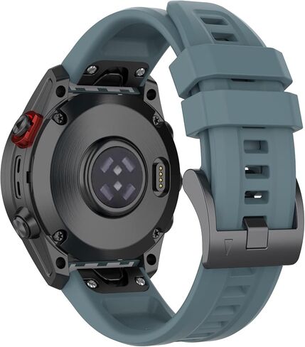 تناسب Garmin Quatix 7 Pro Bands، Forerunner 965 955 945 من السيليكون لأساور المعصم البديلة لـ Garmin Epix Pro 47 مم/Fenix ​​7/6/5/EPIX gen 2/غريزة 2/Approach S62 in Kuwait