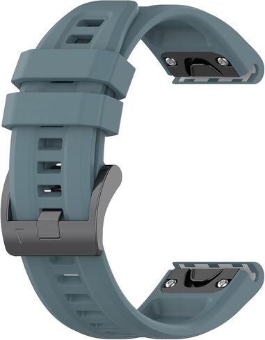 تناسب Garmin Quatix 7 Pro Bands، Forerunner 965 955 945 من السيليكون لأساور المعصم البديلة لـ Garmin Epix Pro 47 مم/Fenix ​​7/6/5/EPIX gen 2/غريزة 2/Approach S62 in Kuwait