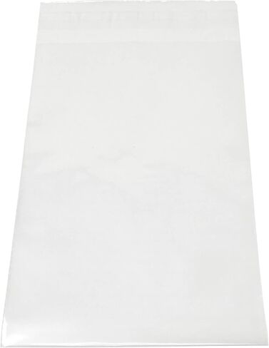 10 x 13 Clear Plastic Poly Bags 1.5 Mil Self Seal Packaging for Apparel, Jewelry, Documents, Prints, Gifts, Storage – Resealable (500 Pack) in Saudi Arabia