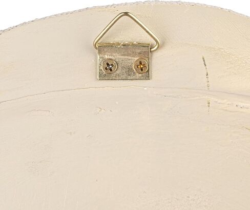 Bloomingville Polyresin Framed Organic Shaped Wall Mirror, Cream in Saudi Arabia