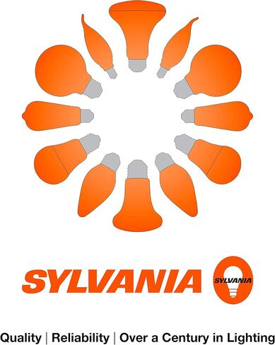SYLVANIA Night Chaser LED PAR38 Light Bulb, 250W=25W, Dimmable, Wet Rated, 2650 Lumens, 3000K, Neutral White - 1 Pack (74793) in Saudi Arabia