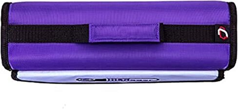 Med Manager by Case-It, Portable Pill Organizer Case, Travel Medication Bag, Holds Various Sized Pill Bottles, Great for Home Or Travel (Travel, Purple) in Saudi Arabia