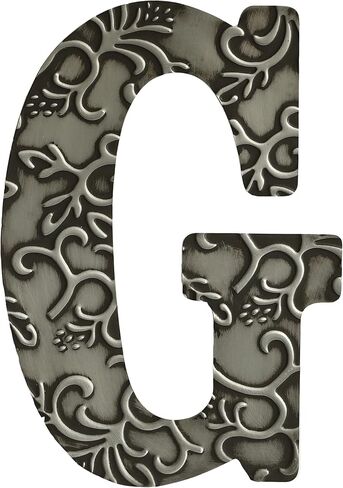COLLECTIVE HOME - Metal Letters for Wall Decor, 13.75" Black Embossed Metal Alphabet, Antique Wall Decor, Farmhouse Wall Hanging Signs, Rustic Letters for Home Bedroom Office (&) in Saudi Arabia