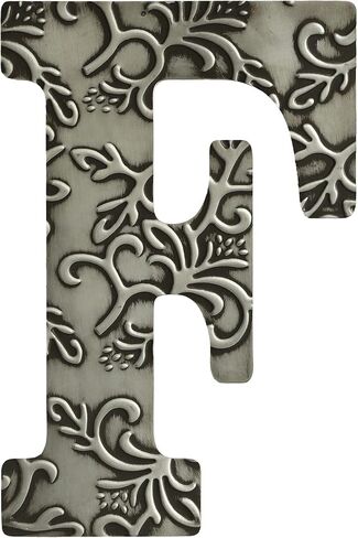 COLLECTIVE HOME - Metal Letters for Wall Decor, 13.75" Black Embossed Metal Alphabet, Antique Wall Decor, Farmhouse Wall Hanging Signs, Rustic Letters for Home Bedroom Office (&) in Saudi Arabia