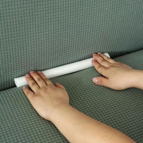 MAGICLULU 7pcs Sofa Slipcover Tucks Couch Cover Grips Stretch Non Slip Foam Stick Couch Slipcovers for Slipcovers Furniture Protector in Saudi Arabia