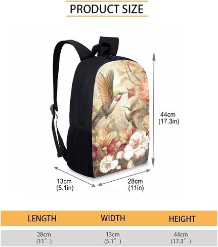 FKELYI Hawaiian Hibiscus Flowers Children Backpack for Kids Girls School Bags Preschool Bookbag Backpacks with Lunch Box Pencil Holder Set of 3pcs in Saudi Arabia