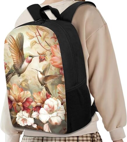FKELYI Hawaiian Hibiscus Flowers Children Backpack for Kids Girls School Bags Preschool Bookbag Backpacks with Lunch Box Pencil Holder Set of 3pcs in Saudi Arabia
