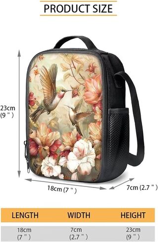FKELYI Hawaiian Hibiscus Flowers Children Backpack for Kids Girls School Bags Preschool Bookbag Backpacks with Lunch Box Pencil Holder Set of 3pcs in Saudi Arabia