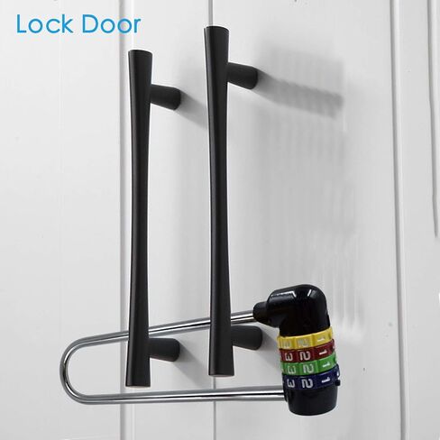 5 inch (12.5cm) Long Shackle Beam Gym Locker Lock, 4 Digit Combination Lock,Safety Padlock for Cabinet Door Handles Bike School Gym Locker,Sports Locker,Fence,Toolbox,Case,Hasp Storage,Box in Saudi Arabia