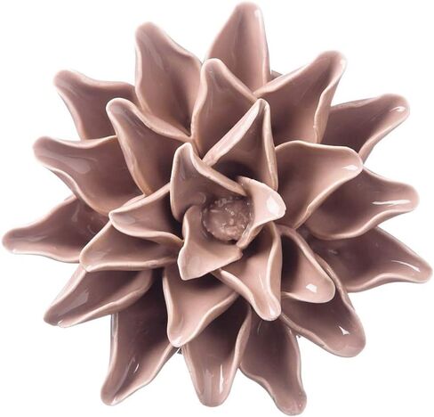 Vivaterra Ceramic Wall Flowers - 4 Dia. Light Purple in Saudi Arabia