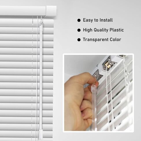 Long Clear Blind Tilt Wand Replacement with Hook and Grip (3 Pack - 30"") in Saudi Arabia