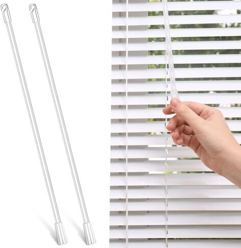 Long Clear Blind Tilt Wand Replacement with Hook and Grip (3 Pack - 30"") in Saudi Arabia