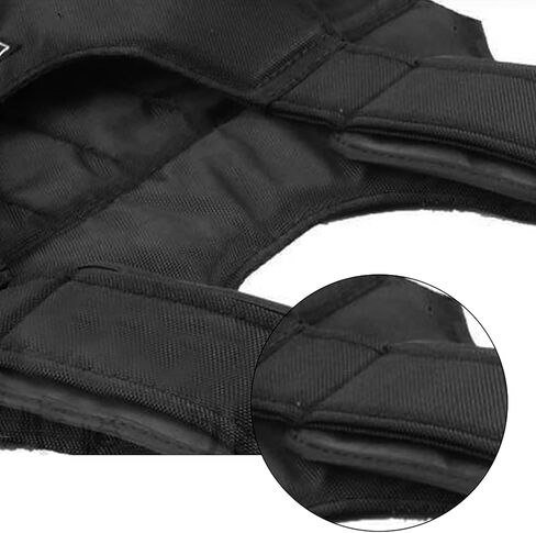 سترة مرجحة للتمرين واللياقة البدنية بوزن 50 كجم بحد أقصى قابل للتعديل، سترة جري مرجحة بتصميم نحيف، سترة تمرين مرجحة شديدة التحمل للتدريب الوظيفي in Kuwait