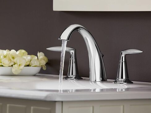 KOHLER Alteo K-45102-4-2BZ 2-Handle Widespread Bathroom Faucet with Metal Drain Assembly in Oil-Rubbed Bronze in Saudi Arabia