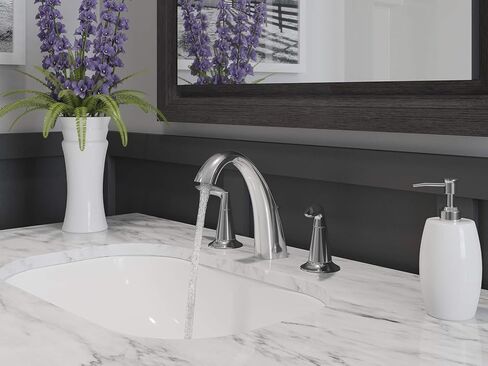 KOHLER Alteo K-45102-4-2BZ 2-Handle Widespread Bathroom Faucet with Metal Drain Assembly in Oil-Rubbed Bronze in Saudi Arabia