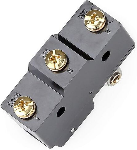 10L0L Golf Cart Accelerator Micro Switch، 3 مفاتيح طرفية صغيرة مع بكرة لـ EZGO (غاز 1983-1994) TXT Marathon Golf Cars، relpace OEM: 10606G1، 10606G2، 17928G1، 31535G1 in Saudi Arabia