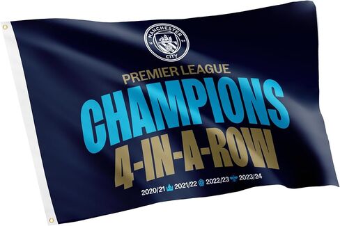 Desert Cactus Manchester City Flag Man City MCFC Football Soccer 100% Polyester Indoor Outdoor 3x5 feet Banner (Flag E Championship) in Saudi Arabia