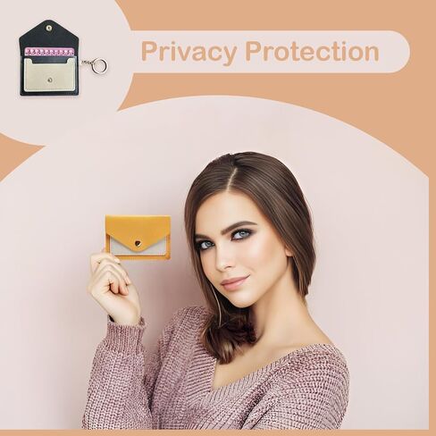 3 عبوات حامل حبوب منع الحمل لطيف مقاس 4.3 × 3 بوصة حامل حبوب صغير للمحفظة من جلد البولي يوريثان، حزمة كم حبوب منع الحمل مع حلقة مفاتيح (وردي، أسود، أصفر) in Kuwait