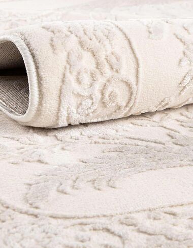 Unique Loom Finsbury Collection Area Rug - Diana (2' x 9' 10" Runner, Gray/ Ivory) in Saudi Arabia
