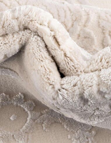 Unique Loom Finsbury Collection Area Rug - Diana (2' x 9' 10" Runner, Gray/ Ivory) in Saudi Arabia