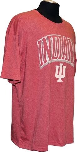 NCAA IU Indiana University Hoosiers Men’s Short Sleeve Crew Neck Tee, XX-Large in Saudi Arabia