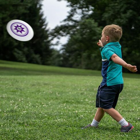 Ultimate Flying Disc, Rechargeable LED Flying Disc, 25 RGB LEDs & 14 Modes, Extremely Bright, Perfect for Men/Boys/Teens/Children's Birthday and Camping Gifts 175g frisbee in Saudi Arabia