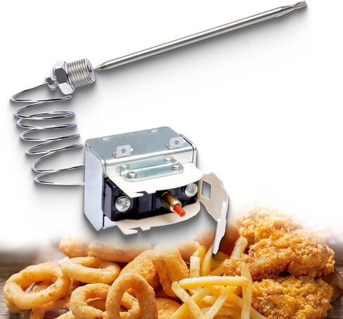 PP10084 High Limit Switch compatible with Pitco Fryer Parts Thermostat 1/4" Thread Mpt Stuff Box 450°F/230°C Hi Limit Safety Thermostat fit for VF35 MGII SG14 35C 45C+ 18S 18 E500D in Saudi Arabia