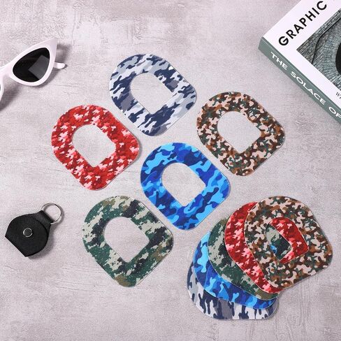 25pcs Adhesive Patches for Omnipod, Waterproof Insulin Sensor Patches Sweatproof Pre-Cut Sensor Stickers Cover Adhesive Tape Compatible with Omnipod 5 (Camouflage) in Saudi Arabia