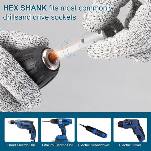 Wire Twister Tool for Drill, Drill Wire Twister, Wire Twisting Tool, Wire Nut Twister for Impact Electrician Wire Wrapping Spinners Tools Cable Wire Connector for Electrical Power Drill (2PCS) in Saudi Arabia