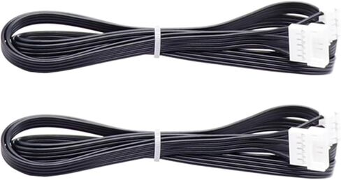 Black 3D Printer Stepper Motor Extension Cable Extruder Motor Extended Cable and Ender3 V2 CR10 100cm Length 3D Printer Stepper Motor Extension Cable Extruder Motor Extended Cable 100cm in Saudi Arabia