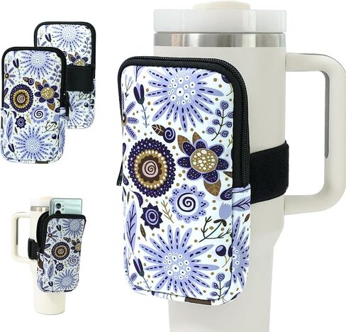 Water Bottle Pouch Compatible with Stanley Cup 40 oz 30 oz, Water Cup Belt Bag Purse with Strap in Saudi Arabia