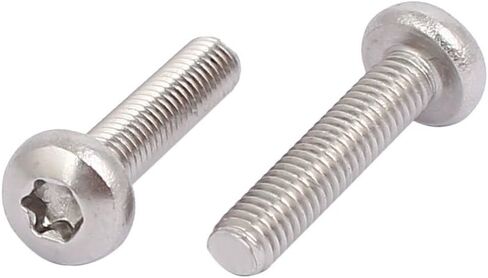 uxcell M3x6mm 304 Stainless Steel Button Head Torx Screws Fasteners 100pcs in Saudi Arabia