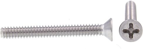 Prime-Line 9000596 Machine Screws, Flat Head, Phillips Drive, #6-32 X 1-1/4 in (25 Pack) in Saudi Arabia