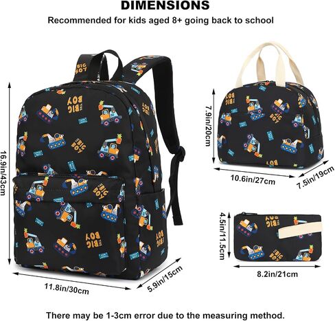 School Backpack for Boys, Kids Teens Elementary Middle School Bags Bookbag Set with Lunch Box Pencil Case (Astronaut) in Saudi Arabia