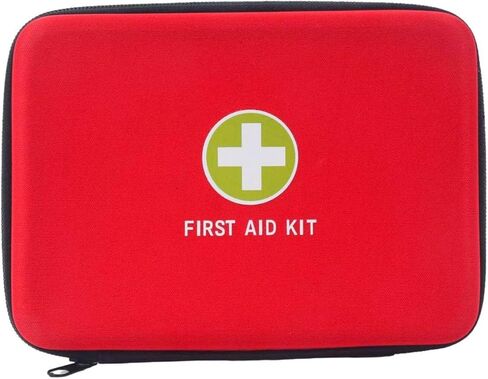 EVA Case Empty Medical Bag Mini Pocket Type First Aid Kit Empty Small Pouch First Aid Hard Case Empty First Aid Hard Case for Emergency Camping First Responder Home Business Outdoor (Red G) in Saudi Arabia