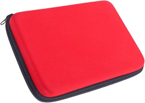 EVA Case Empty Medical Bag Mini Pocket Type First Aid Kit Empty Small Pouch First Aid Hard Case Empty First Aid Hard Case for Emergency Camping First Responder Home Business Outdoor (Red G) in Saudi Arabia